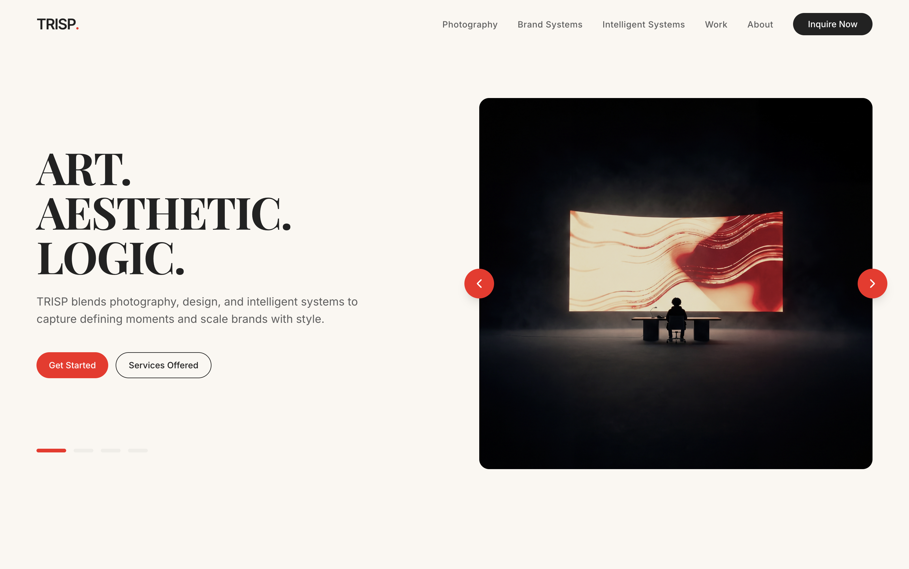 TRISP Studio portfolio features - Image 1