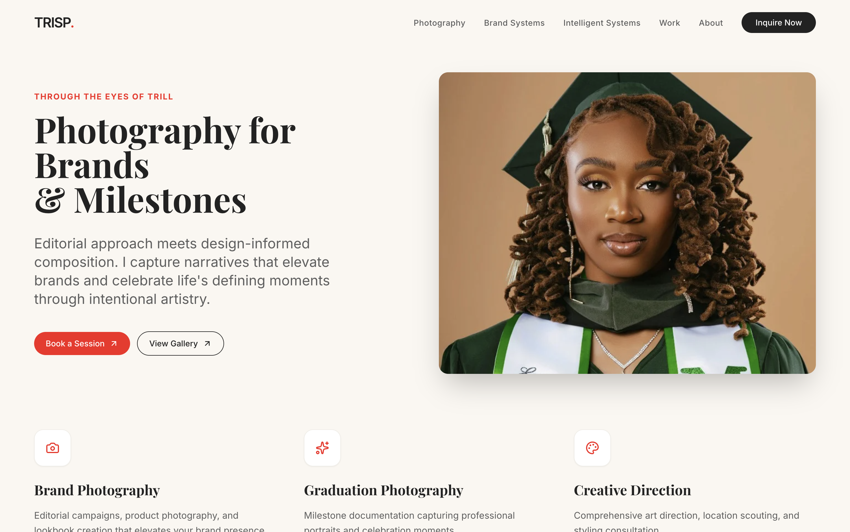 TRISP Studio portfolio features - Image 2